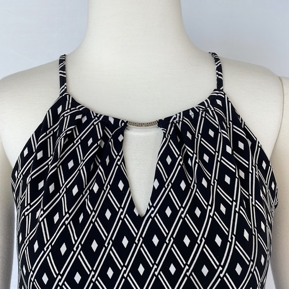 WHBM Geo Knit Romper Size Small - Picture 4 of 9